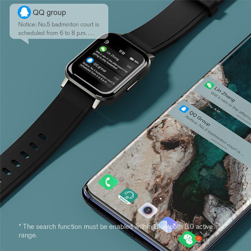 Suministro Al Por Mayor New Haylou LS02 Smart Watch Versión Inglés IP68  Impermeable 12 Modos De Deporte RECORDATORIO Llamada Bluetooth 5.0 Banda  Inteligente De Beyour, 28,87 € | Es.DHgate.Com