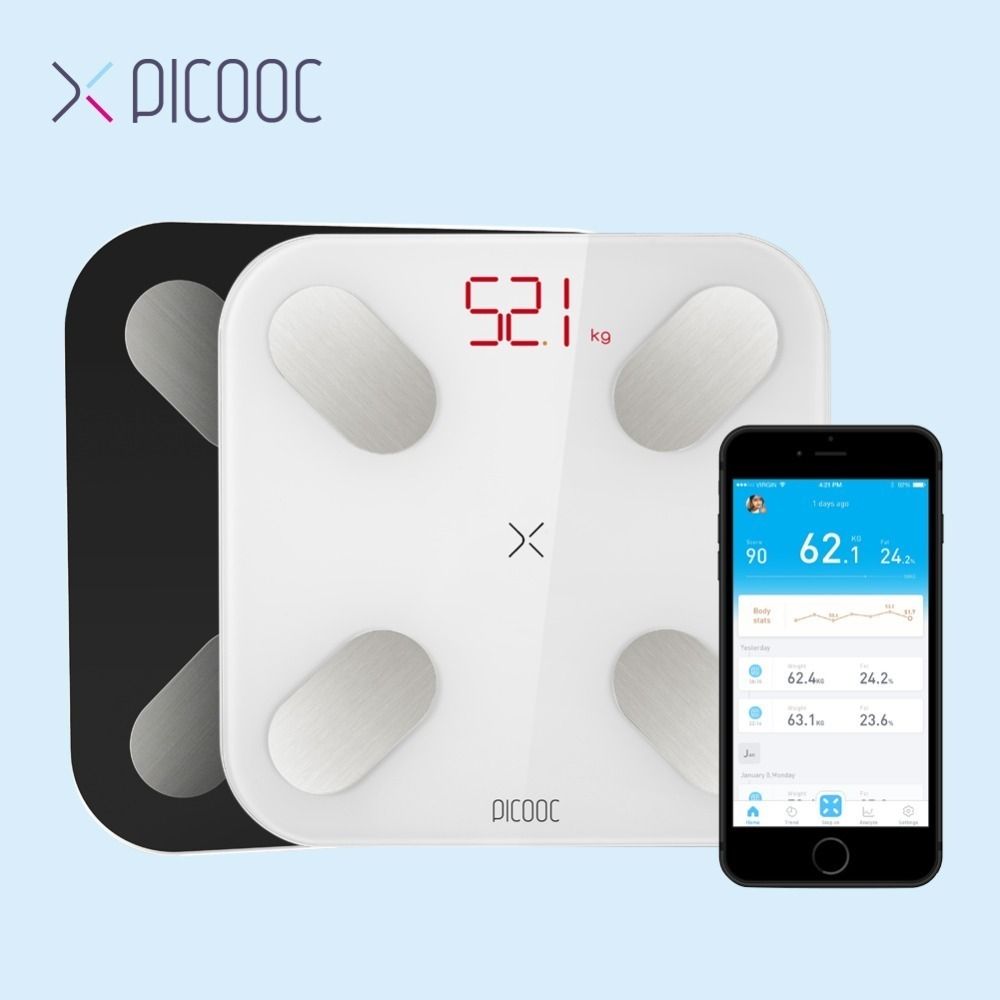 Picooc Smart Digital Bathroom Scale for $15 - CW286