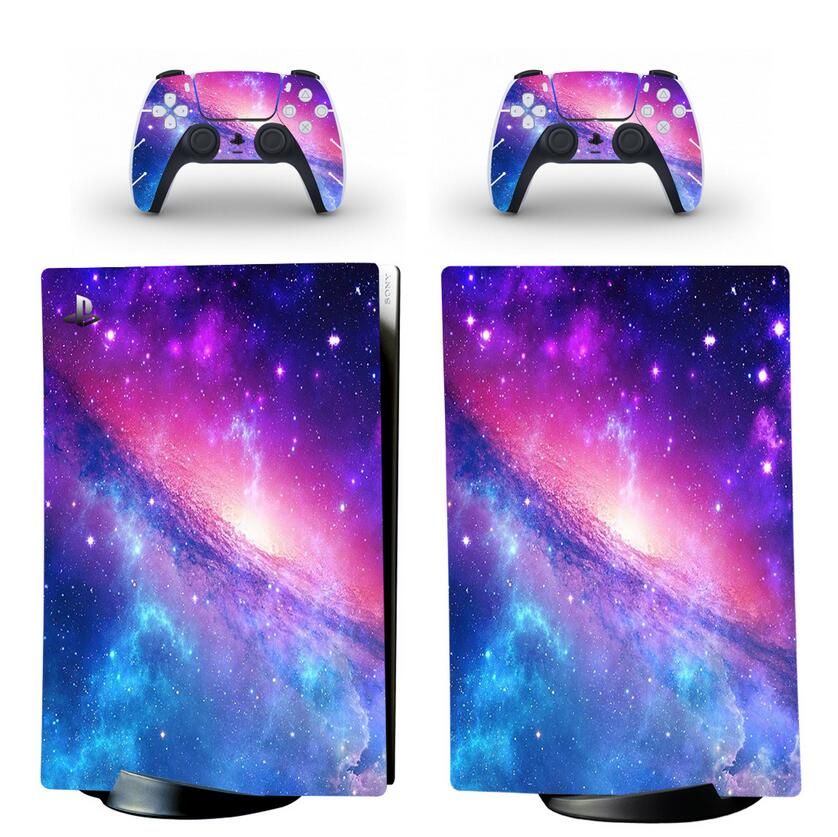 PS5 Vinyl Skin Stickers, Covering Playstation 5 Console CDROM