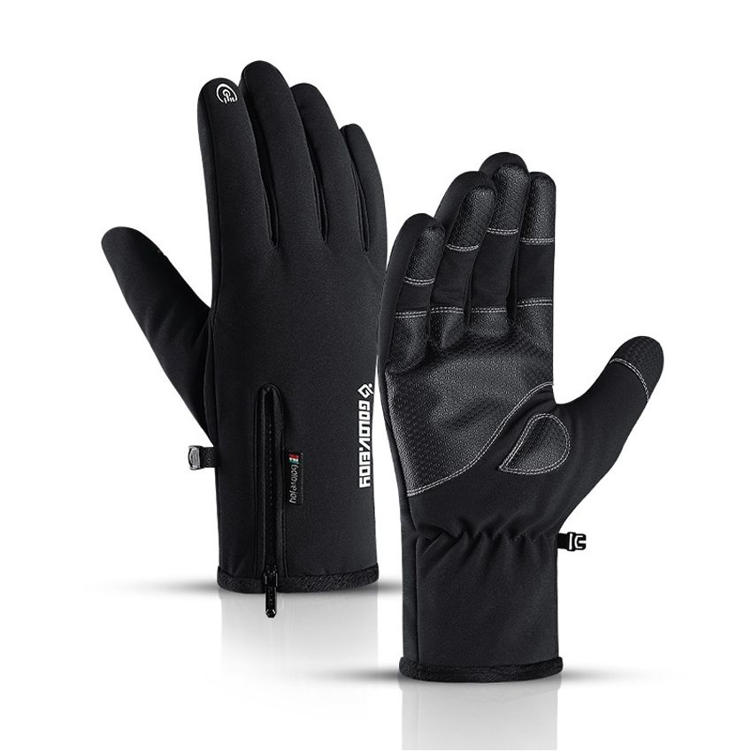 Zwarte handschoenen-l palmbidth8.5-9.5cm