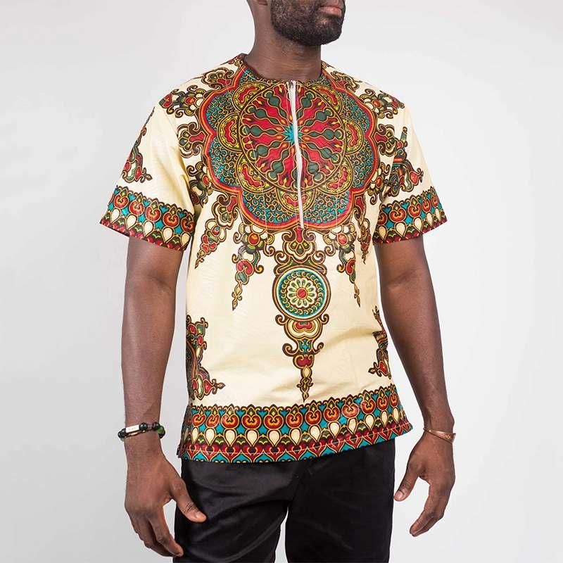 Étnica Incerun Moda Camisa Africana Hombres Dashiki Estilo Impreso Manga Verano Cremallera Tops Para Hombre Camisas De La Ropa De África De 30,9 € | DHgate