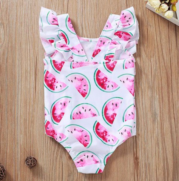 Roze watermeloen print