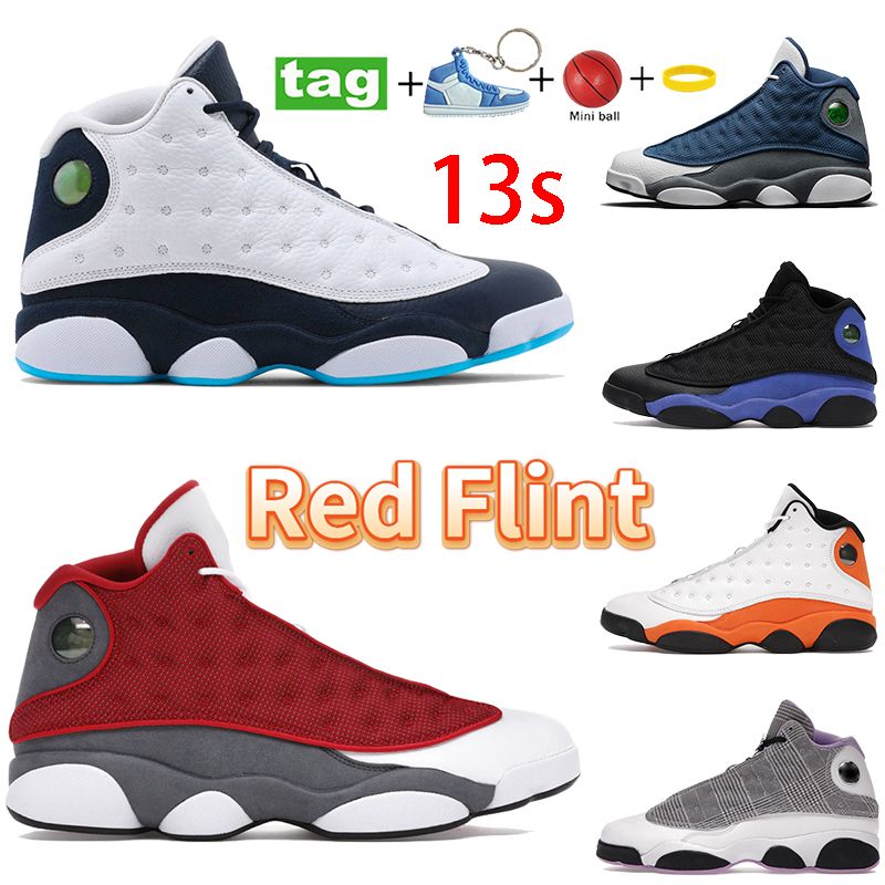 Red Flint 13s Men Basketball Shoes 
