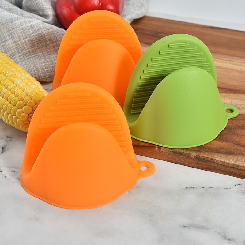Thicken Type Heat Proof Kitchen Bowl Holder Silicone Anti Hot Hand Clip
