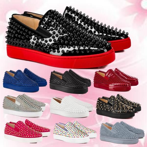 Flat Casual Shoes Sneaker Spikes 