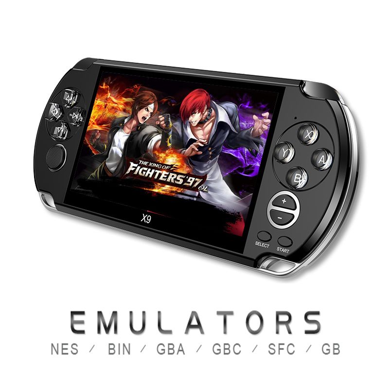 Consola de juegos portátil Psp X9 Consola de juegos de rompecabezas pa 