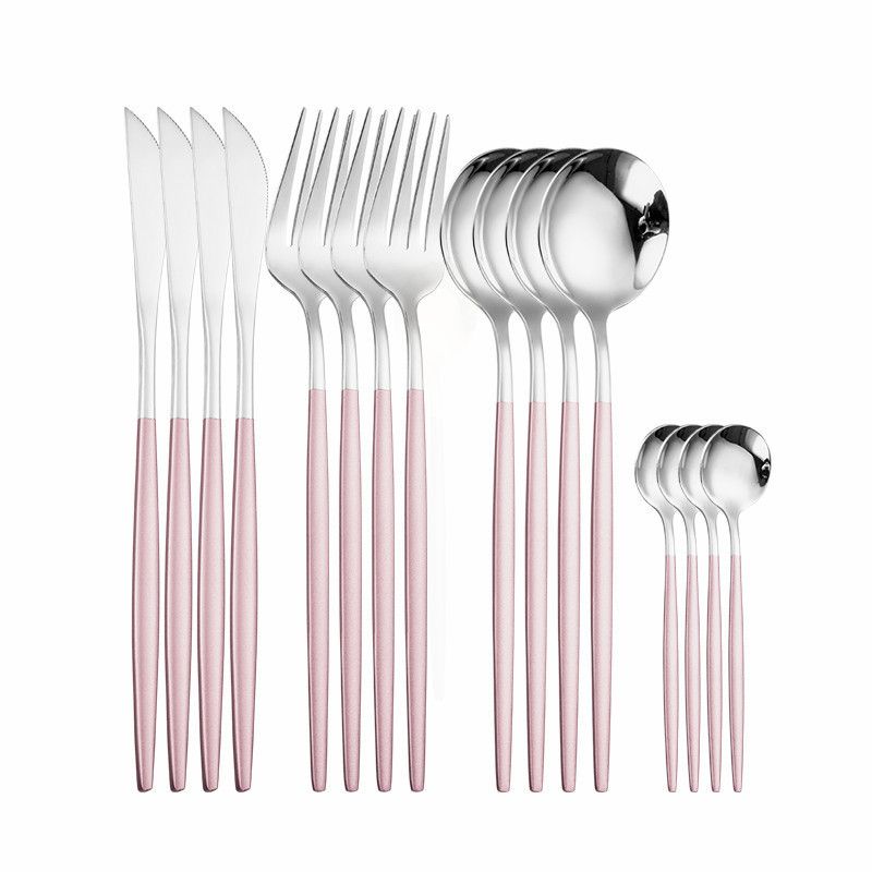 Pink Silver 4sets