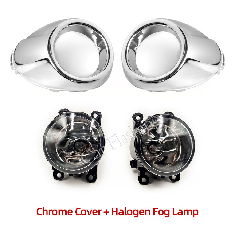 Halogen chrome cover