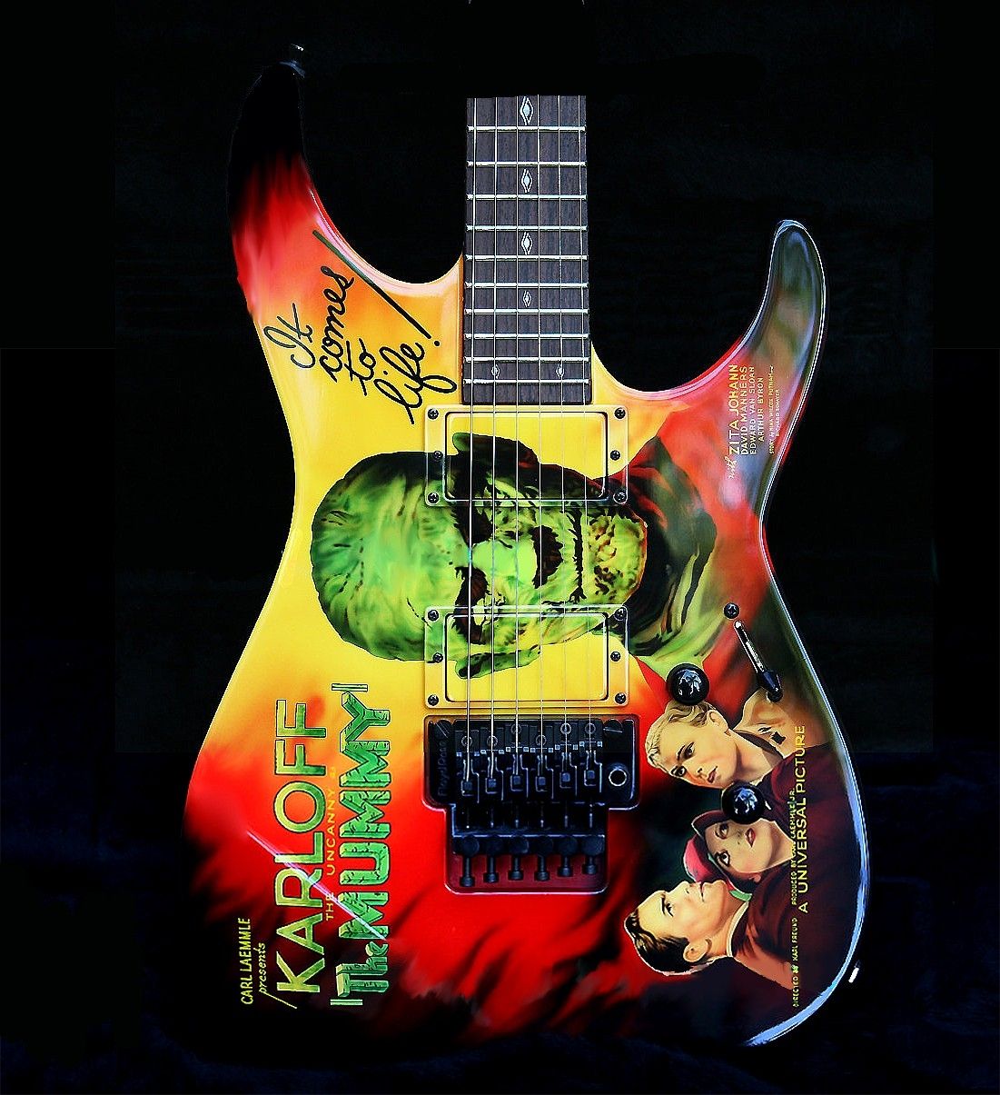 Kirk hammett guitar collection Clearance