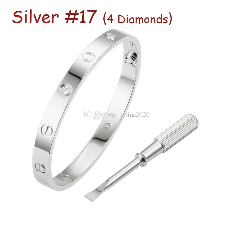 Silver # 17 (4 diamantes)