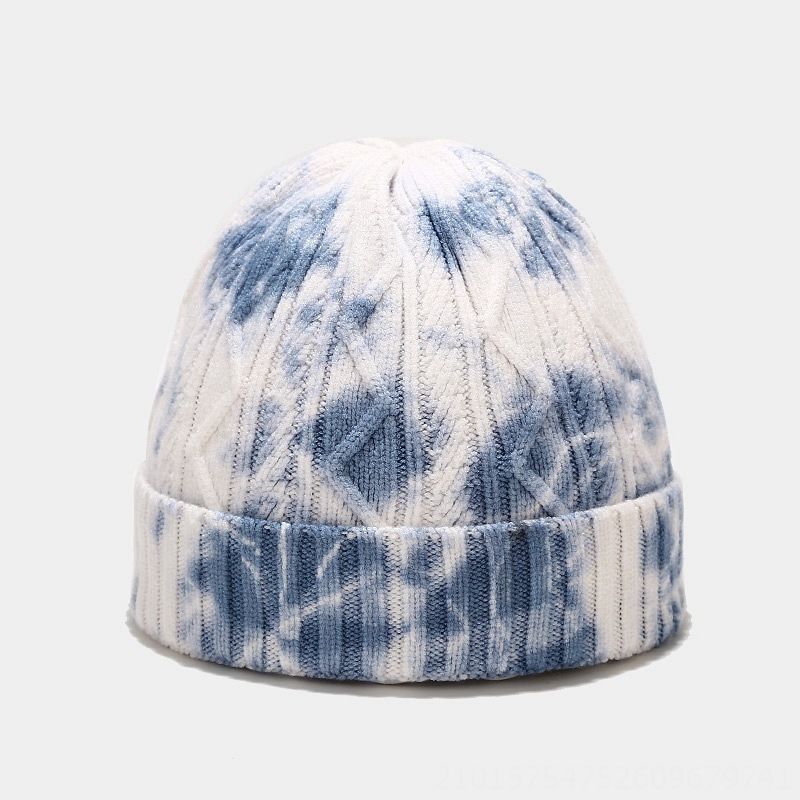 Wave Blue And White Tie Dye