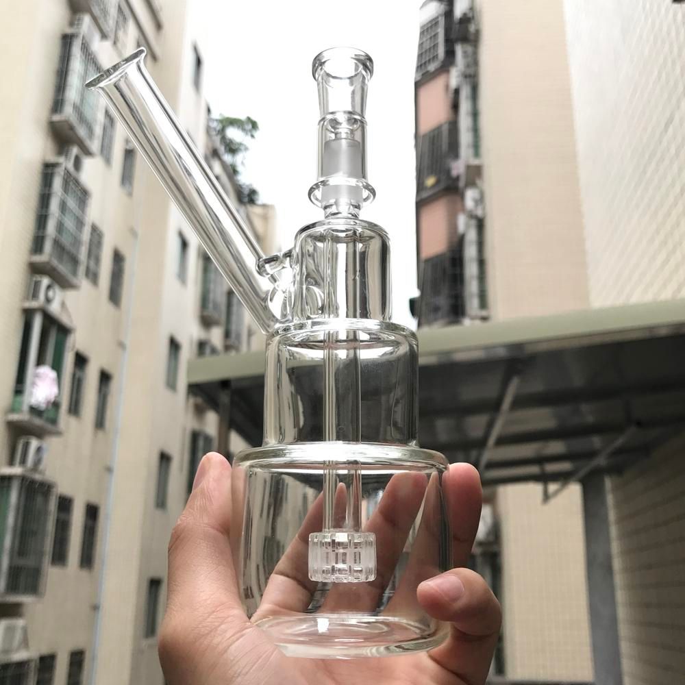 7.5 inch Clear Glass bong Hookah