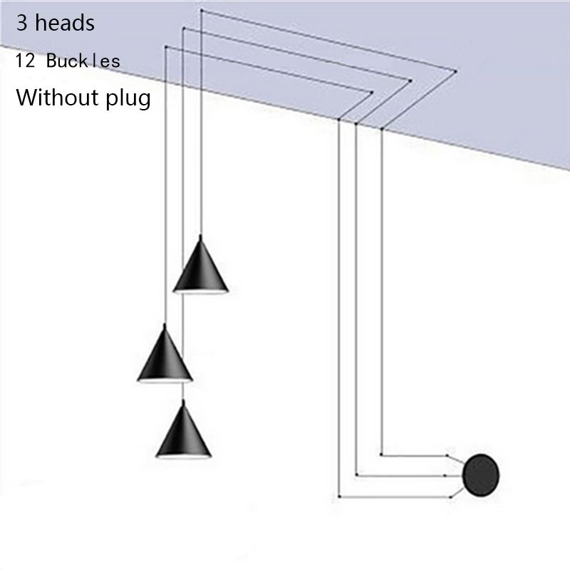 3 cabeças sem plug