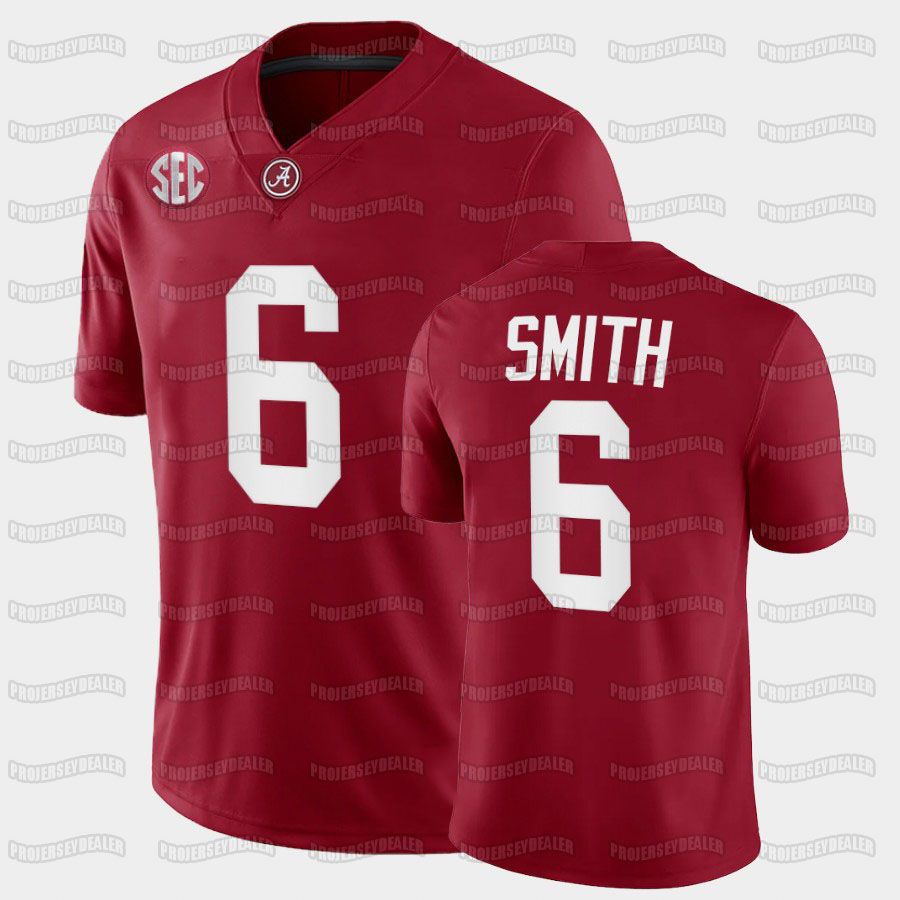 6 Devonta Smith Red