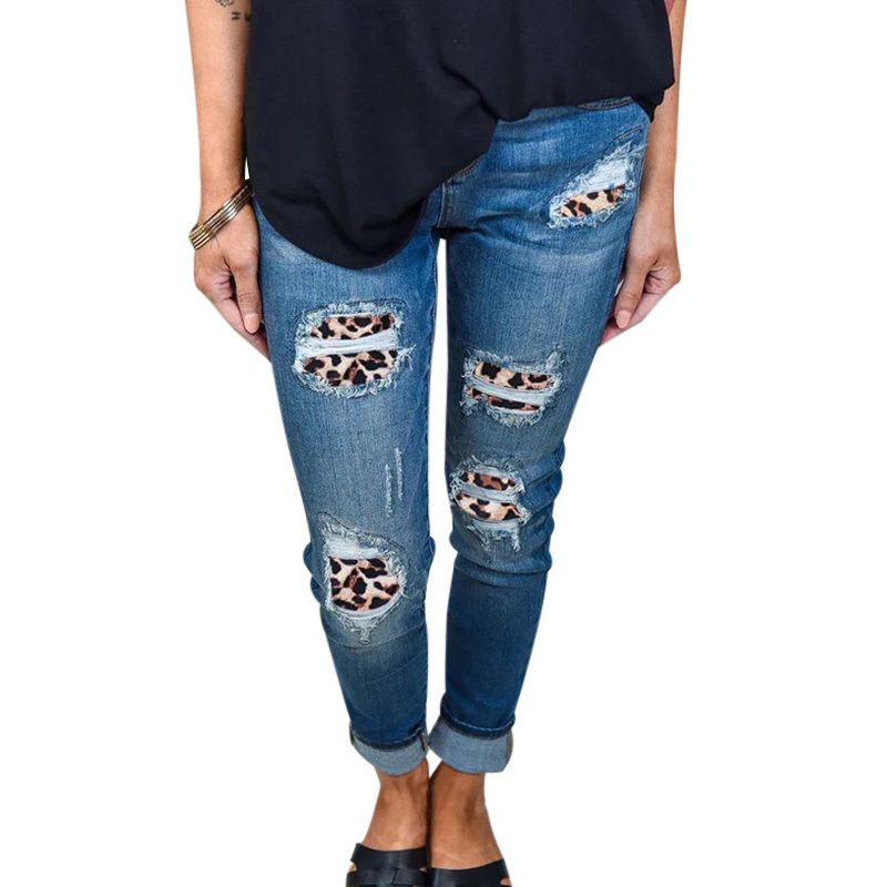 Recién la moda mujer pantalones vaqueros pantalones otoño mujer flaco jeans pantalones damas estiramiento casual