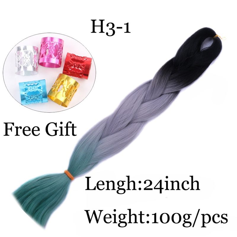 1pc Ombre Braiding Hair 48 Inch Box Braid Extensions Jumbo Braid Hair African Braids For Black 1pc Ombre Braiding Hair 48 Inch Box Braid Extensions Jumbo Braid Hair African Braids For Black