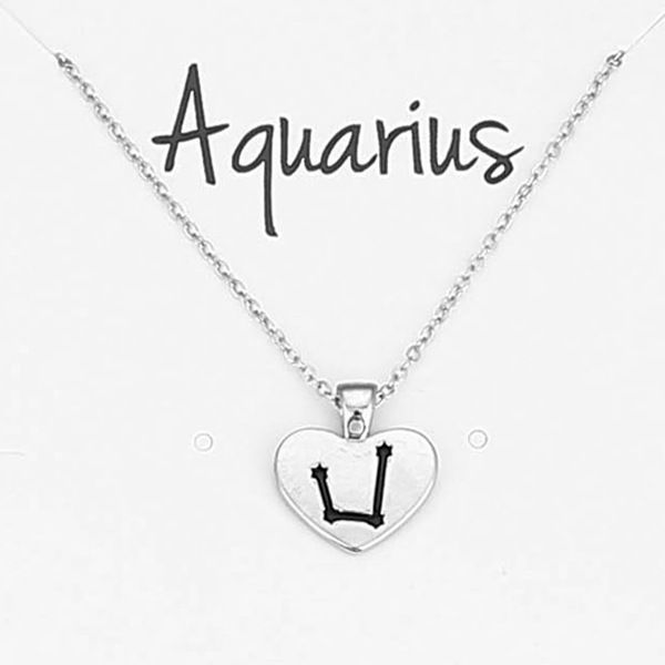Aquarius silver svart
