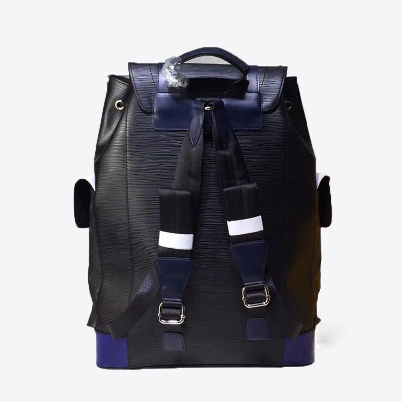Compra Mujeres Clásicas Para Hombre Mochilas Real Cuero Genuino Lujos De  Lujo Moda Azul Verde Black Designers Bolso Mochila Mochila Bolsas Back Pack  41x47x13cm Barato | Entrega Rápida Y Calidad | Es.Dhgate