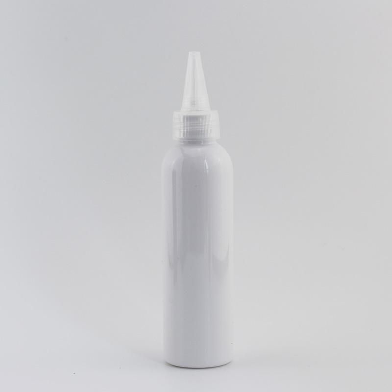 150ml Beyaz Şişe Şeffaf Plastik