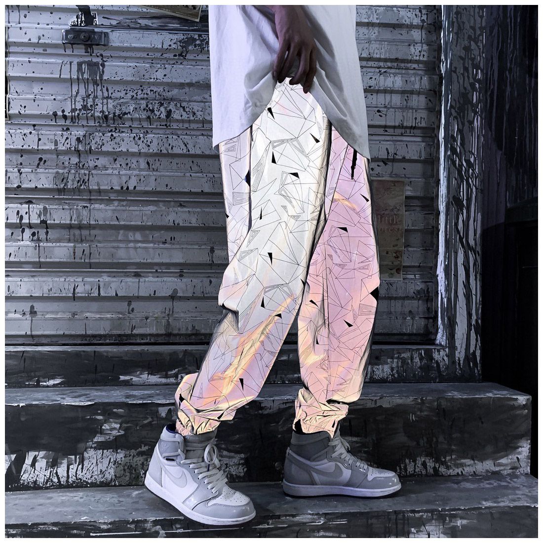 pantaloni fluorescenti