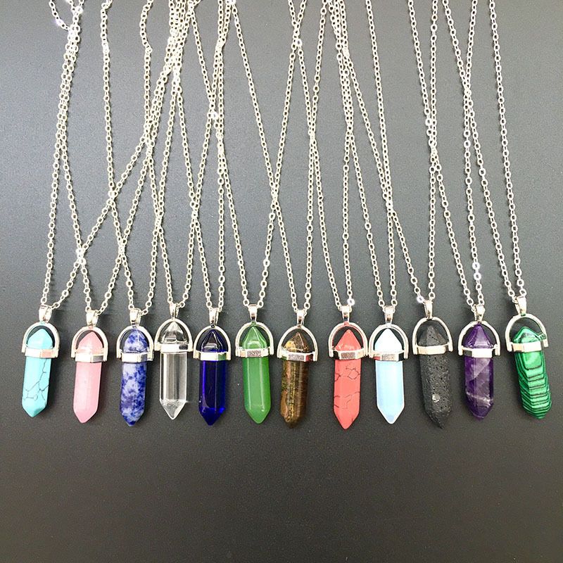 ruptura reporte emocionante Collar de venta caliente Joyas de cura baratos Catrín de curación Amatista  Rose Rose Cuarzo Punto