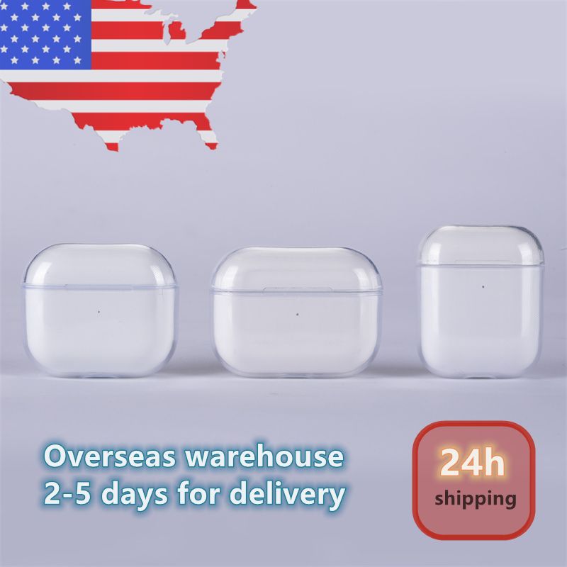 Acheter Pas Cher Pour AirPods Pro Headphone Accessoires Couvercle De  Protection Apple Airpod 3 Écouteurs Bluetooth TRANSPARENT PC Hard Shell  Clear Protecteur Du 1,2 € | Fr.Dhgate