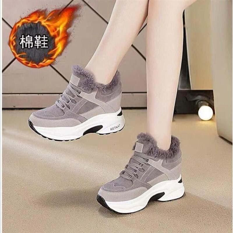 Maak plaats Diagnostiseren injecteren Anniv Coupon Below] Boots 2021 Womens Winter Sneakers Warm Fur Wedge  Platform Korean Plush Casual Shoes Woman High Heels Black Ladies From  Vintagered, $69.87 | DHgate.Com