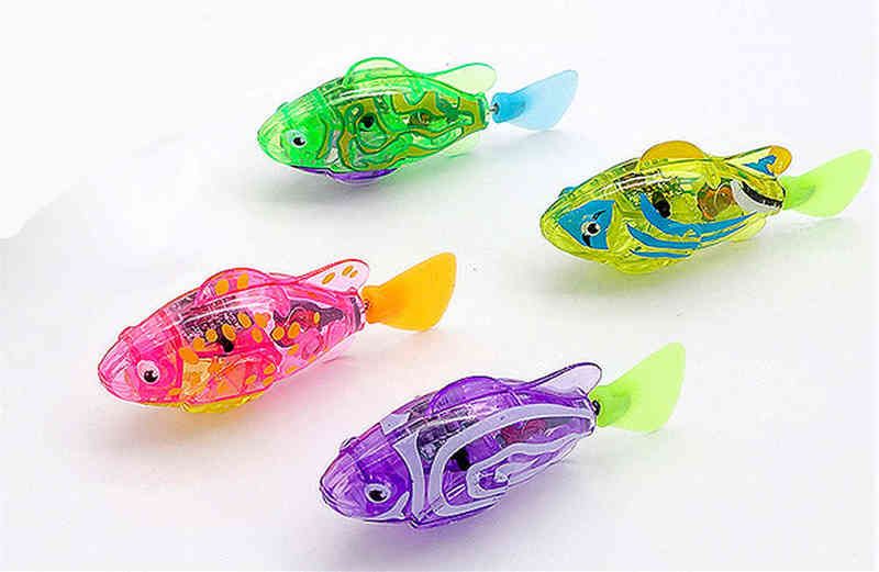 4 pcs brinquedo de peixe