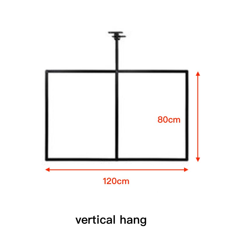 2 pièces suspendues verticales