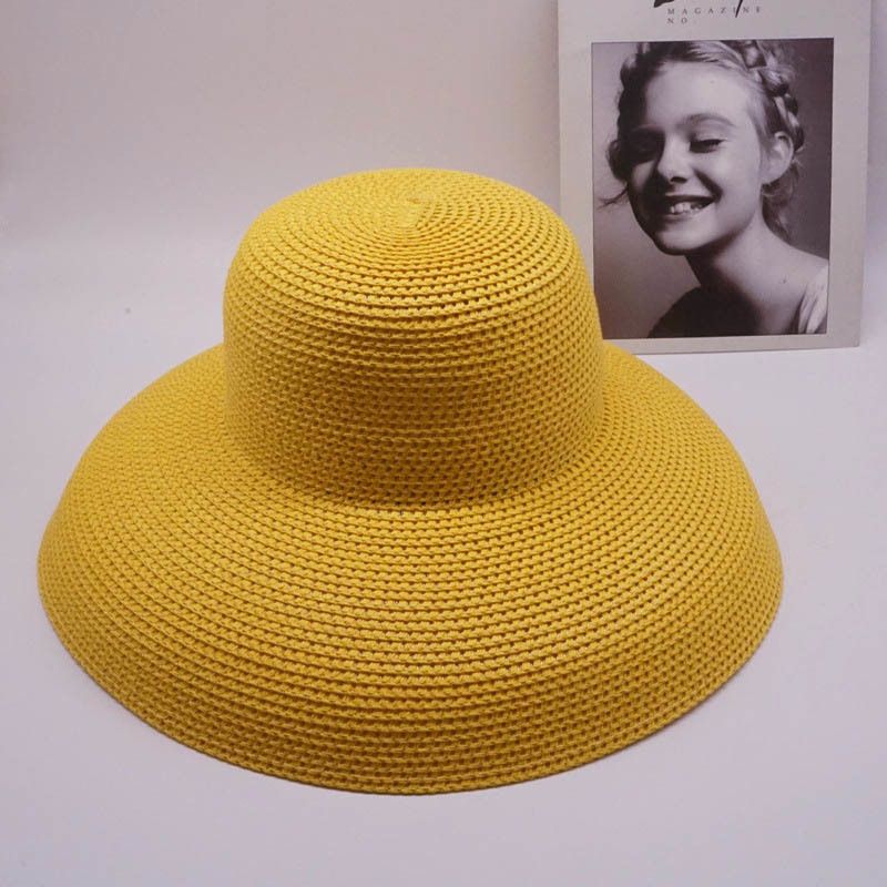 Brim jaune 13.5cm