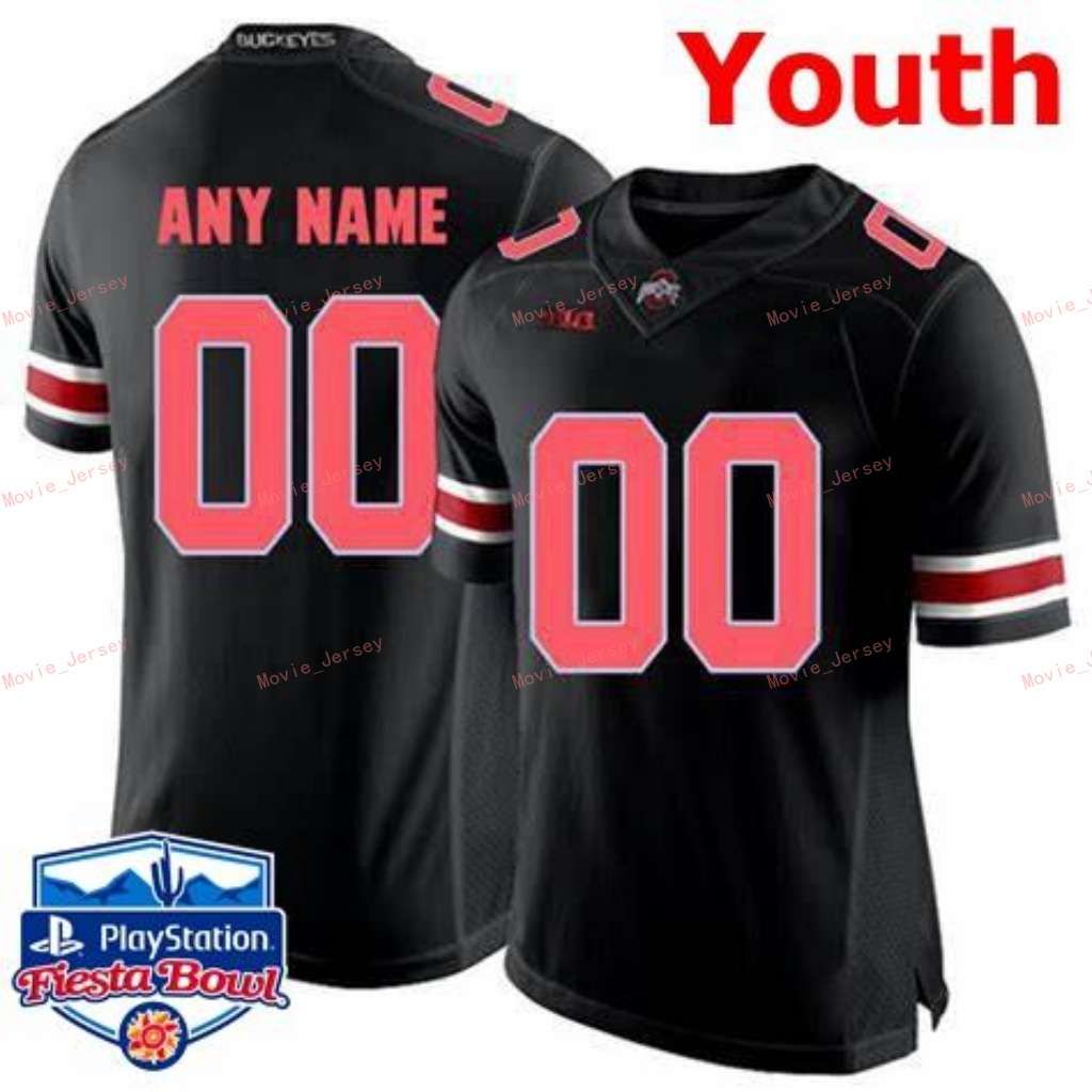 Youth Black Red com Fiesta Bowl