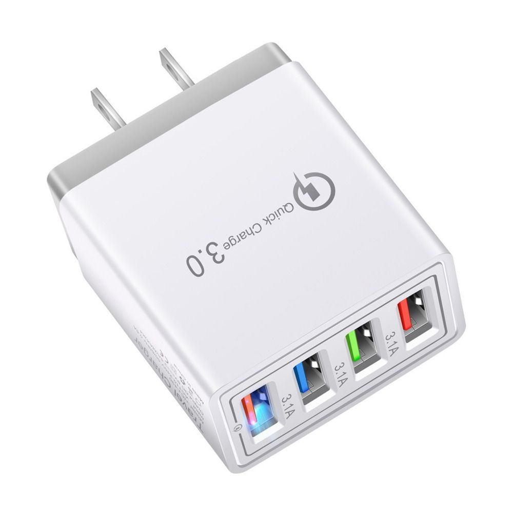 Approvisionnement En Gros 4 Ports Charge Rapide Rapide QC3.0 USB Hub  Chargeur Mural 3.5A Adaptateur Secteur EU US Plug Voyage Téléphone Chargeurs  De Batterie Prise De Yamizoo, 1,48 €