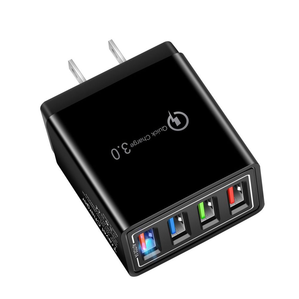 Approvisionnement En Gros 4 Ports Charge Rapide Rapide QC3.0 USB Hub  Chargeur Mural 3.5A Adaptateur Secteur EU US Plug Voyage Téléphone Chargeurs  De Batterie Prise De Yamizoo, 1,48 €