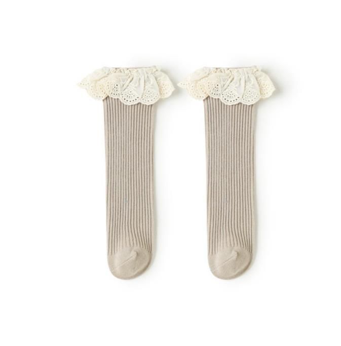# 1 Lace Cotton Todder Girls Socks
