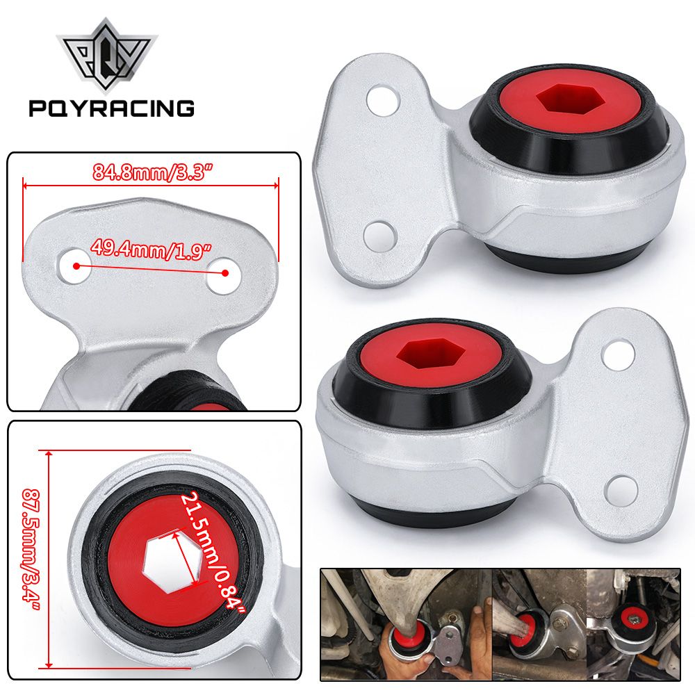 Front Suspension Lower Control Arm Poly Urethane Bushing SET For BMW 99-06 E46 Front Suspension Lower Control Arm Poly Urethane Bushing SET For BMW 99-06 E46