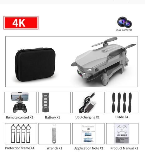 Szary 4K 2cam-1battery