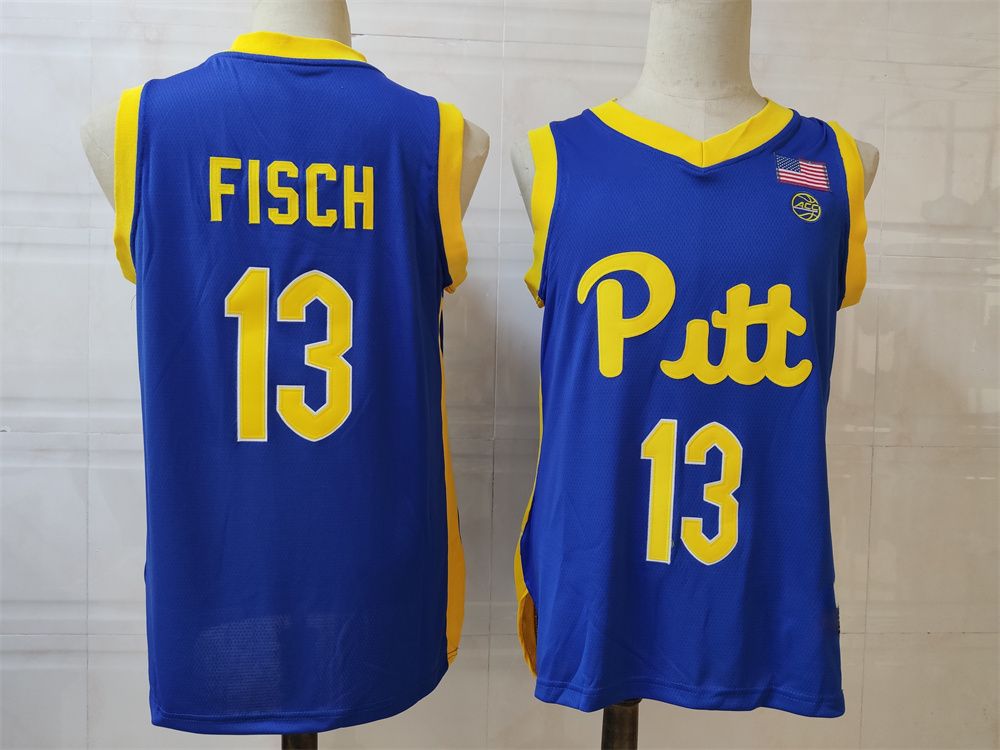 13 Aidan Fisch Blue Jersey