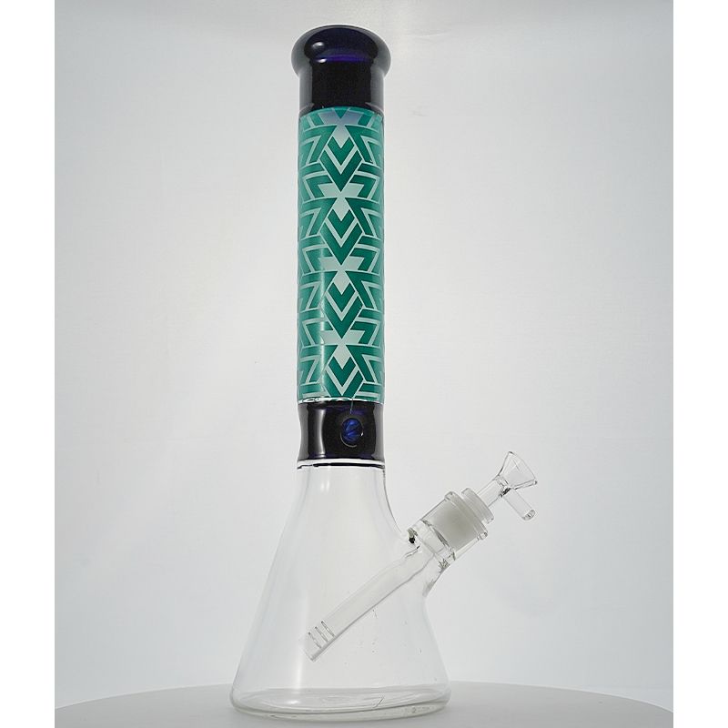 Blue bong with bowl