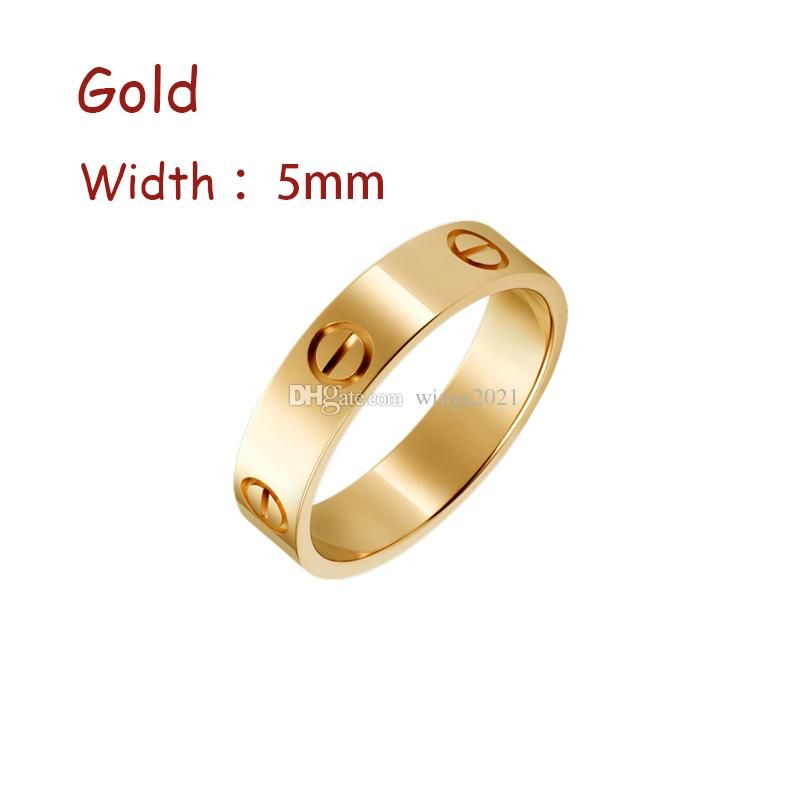 Bague d'or (5mm)