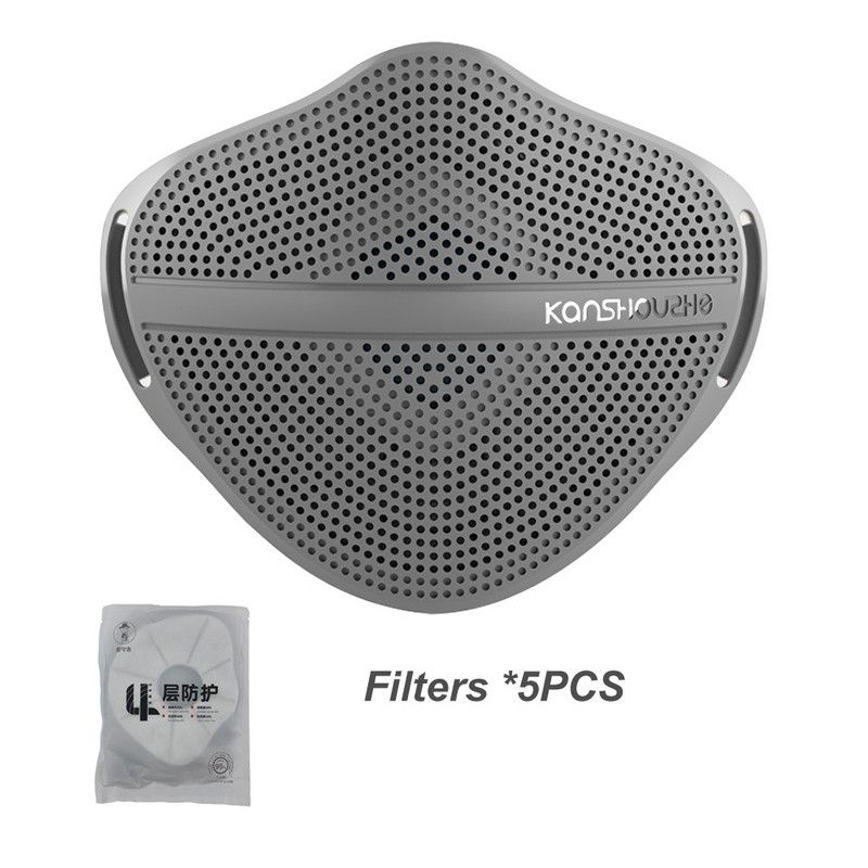 Masque gris + 5 filtres PCS