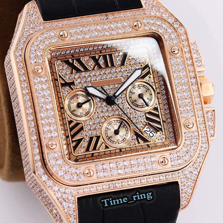 Best Edition WJSA0012 Full Diamond Dial 