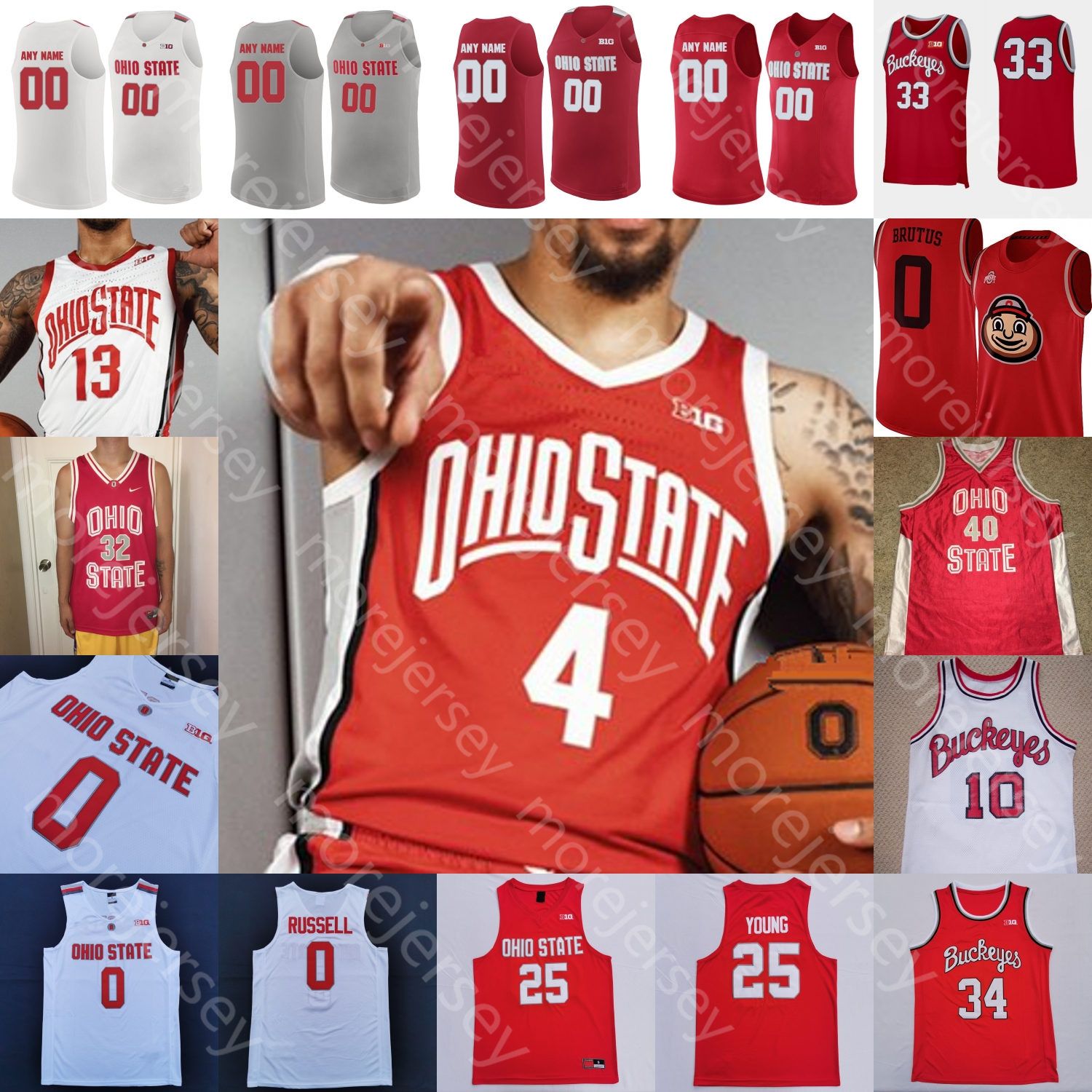 ohio state basketball jersey custom