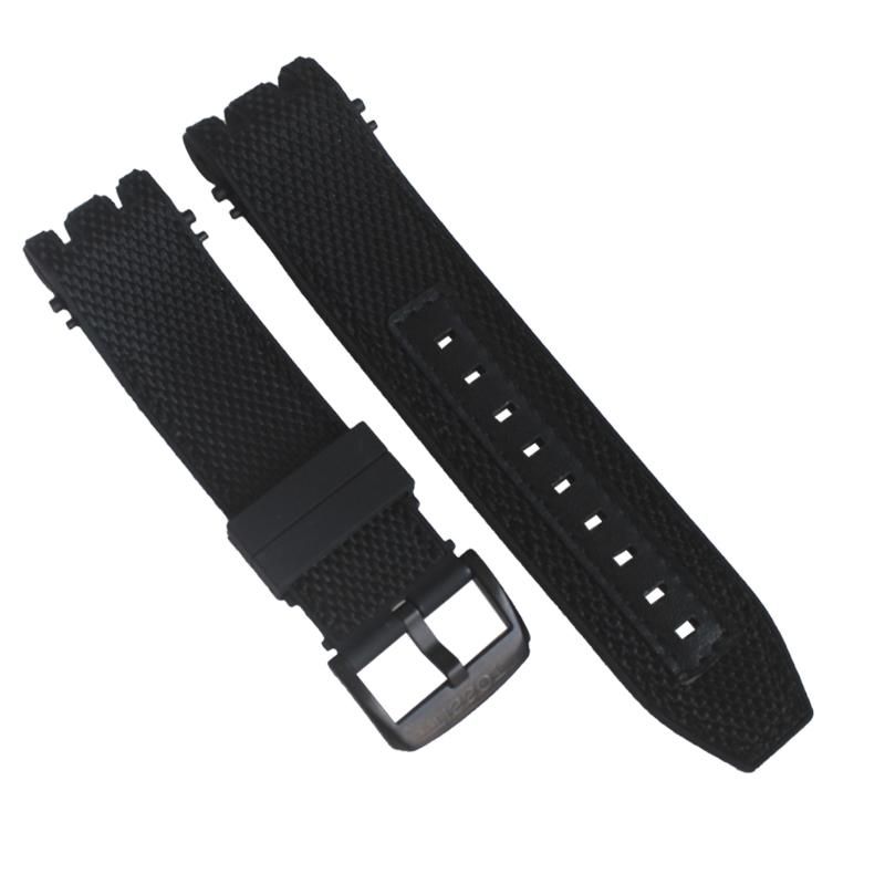 black with buckle 22mm