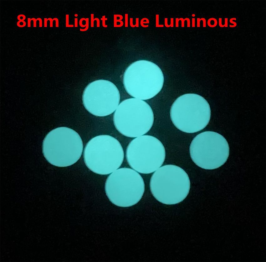 8mm Bleu Clair Lumineux