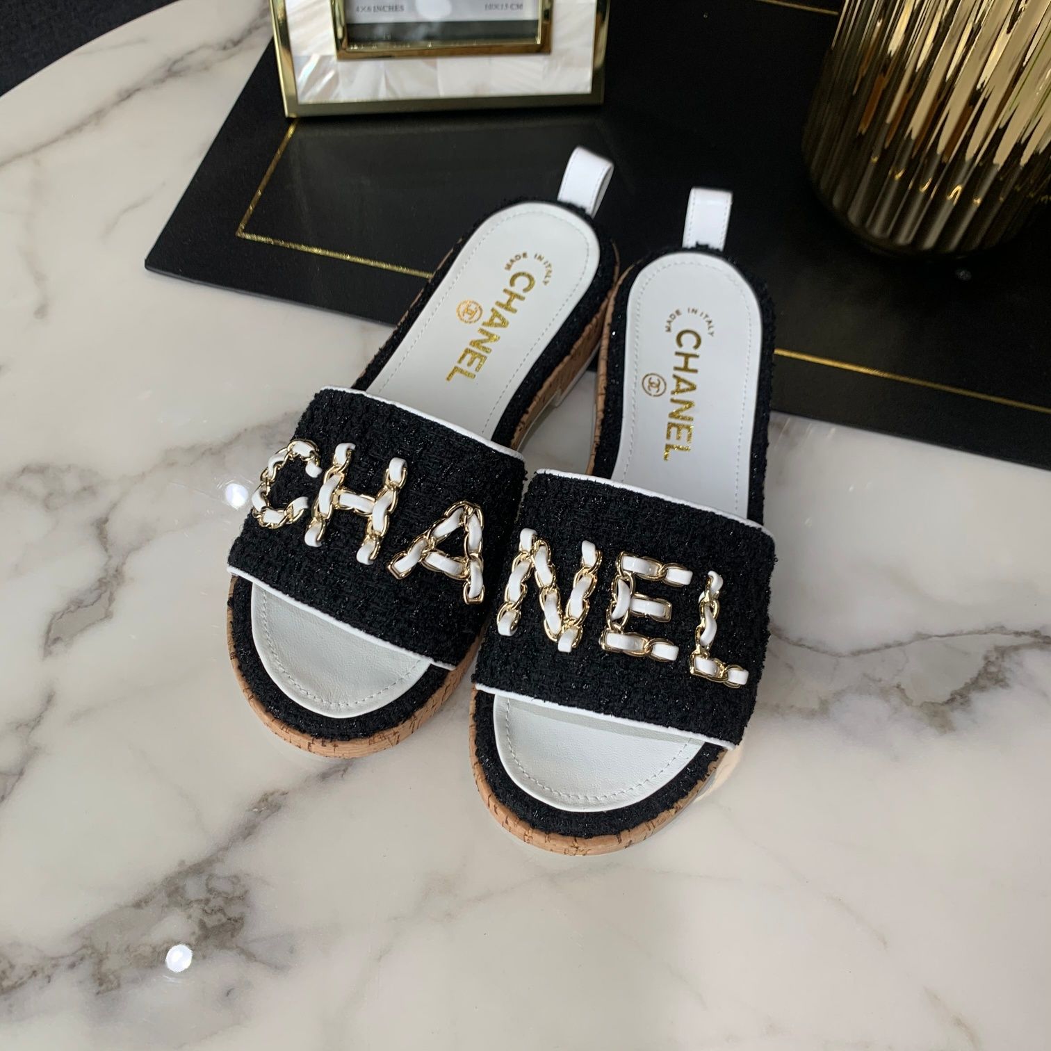 Chanel sandals dhgate Clearance