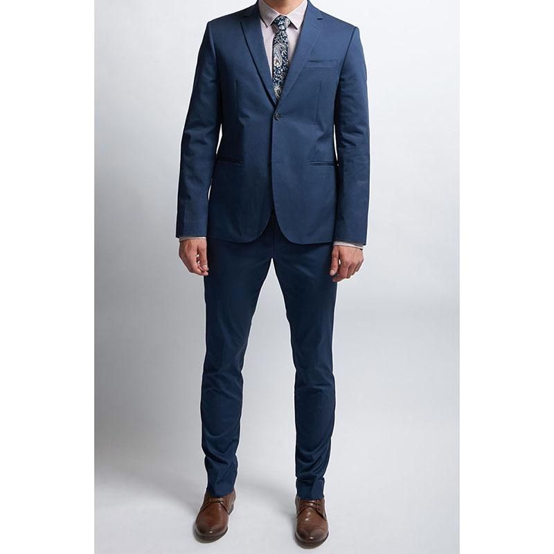 Compra Trajes De Hombre Blazers Hecho A Medida Boda Azul Marino Para Los  Hombres Con El Traje De Sastre Del Novio De Los Hombres A Medida Con Los  Pantalones Barato | Entrega