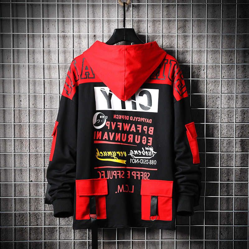 Compra Sudaderas Con Capucha Para Hombre Sudadera De Primavera Hombre Hip  Hop Harajuku Streetwear Japonés Sudadera Negra Hombres Sudaderas Hombre  Barato | Entrega Rápida Y Calidad | Es.Dhgate