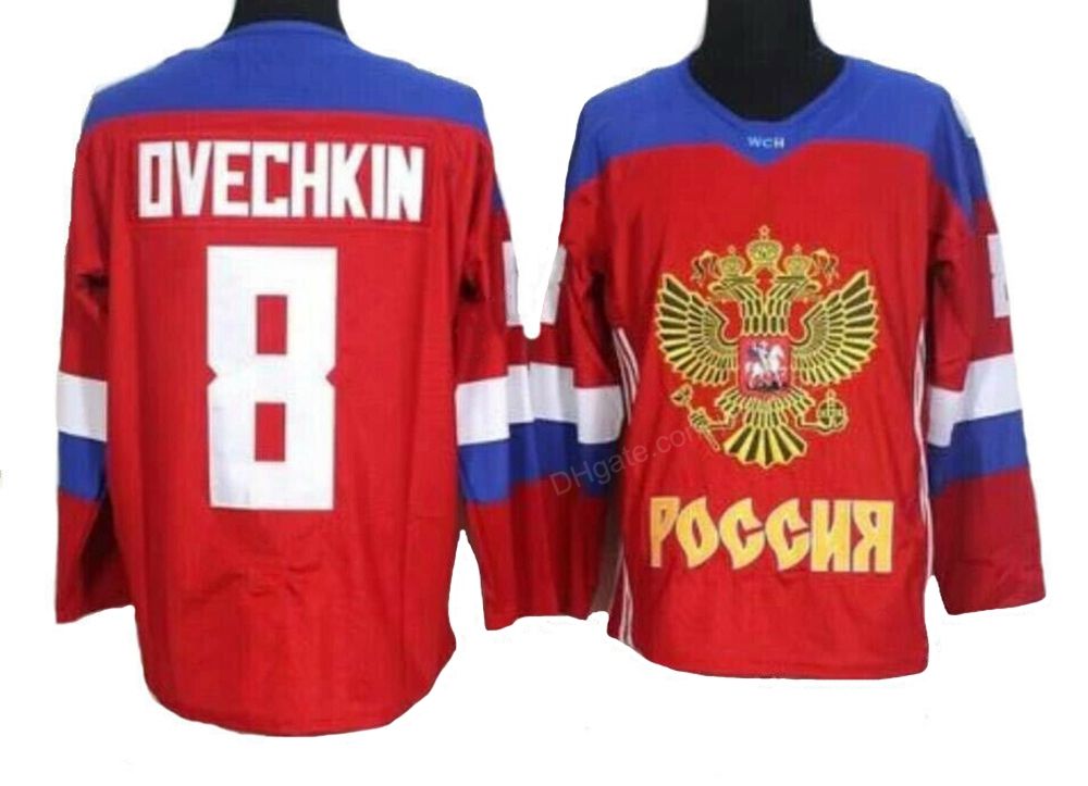 NIKE ALEX OVECHKIN Team Russia IIHF Hockey Jersey Size L $130.00 - PicClick