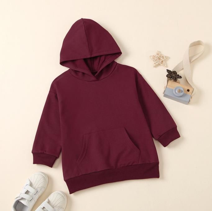 #4 solid toddler hoodies