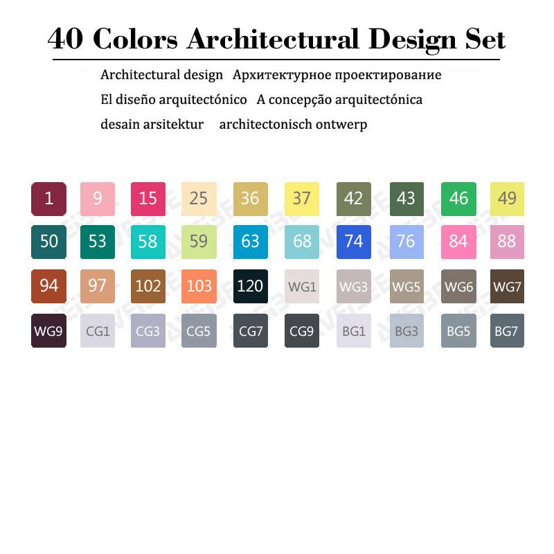 40 Architecturale set